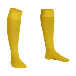 Premier Plain Football Socks Yellow